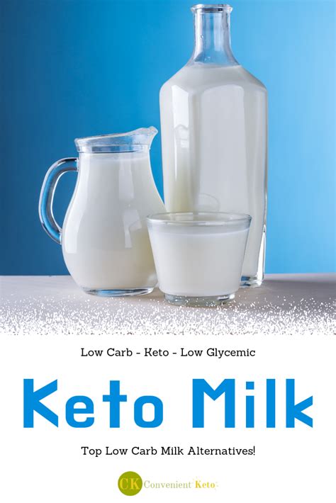 Is milk keto? (And 6 Better Keto Milk Substitutes You Can Buy) [2019 ...