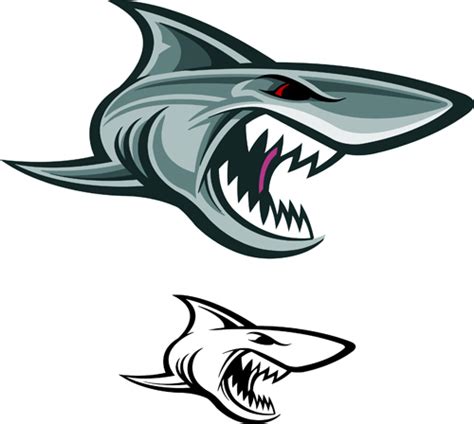 Shark Biting Svg