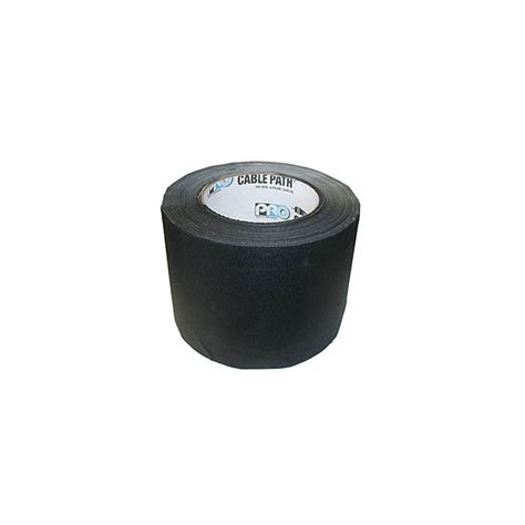 Pro Tapes 4 Inch x 60 Yards Cable Path Tape - Black | Location Sound