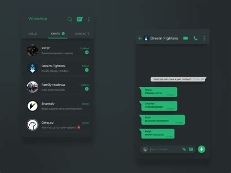 Whatsapp web app dark mode - hackervse