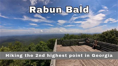 Hiking to the Second Highest Point in Georgia - Rabun Bald via the Bartram Trail - YouTube