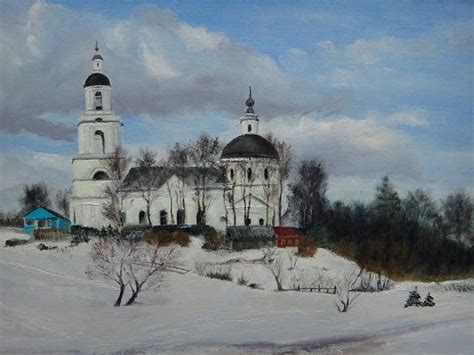 Russian landscape Painting by Olga Yug - Fine Art America