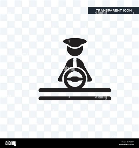 Driver vector icon isolated on transparent background, Driver logo concept Stock Vector Image ...