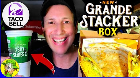 Taco Bell® GRANDE STACKER BOX Review 🌮🔔📦 | XBOX SERIES X 🎮 | Peep THIS ...