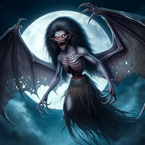 Manananggal - Flying Vampire Torso | mythicalcreatures.info