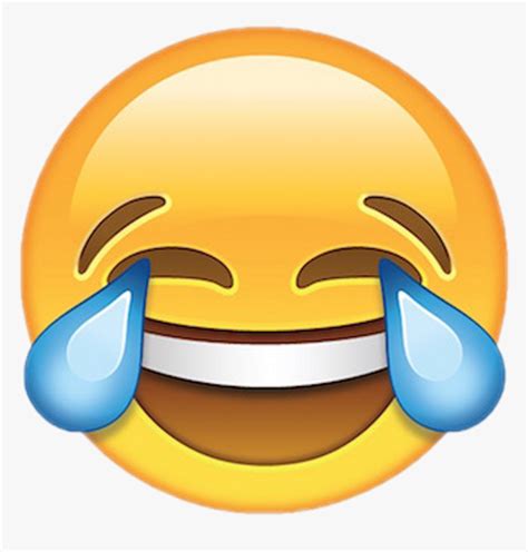 Laughing Emoji Apple Ios Handy Emote Emotes Emoticon - Happy Crying Emoji Png, Transparent Png ...