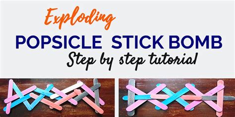 Exploding Popsicle Stick Bomb Tutorial - An Energy Experiment For Kids