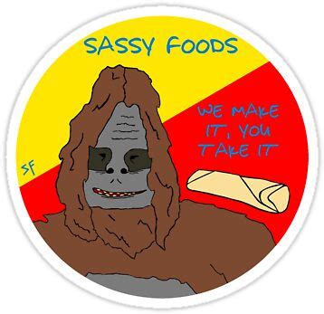 Sassy the Sasquatch: Stickers | Redbubble