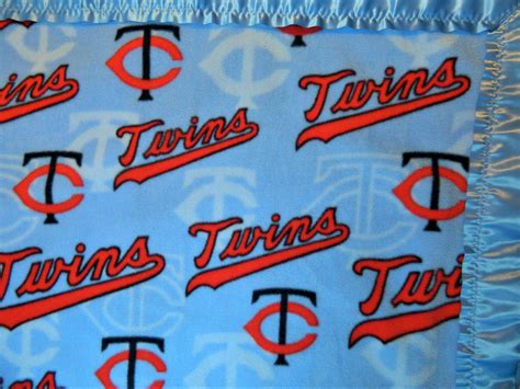 Fleece Blanket Minnesota Twins | Etsy