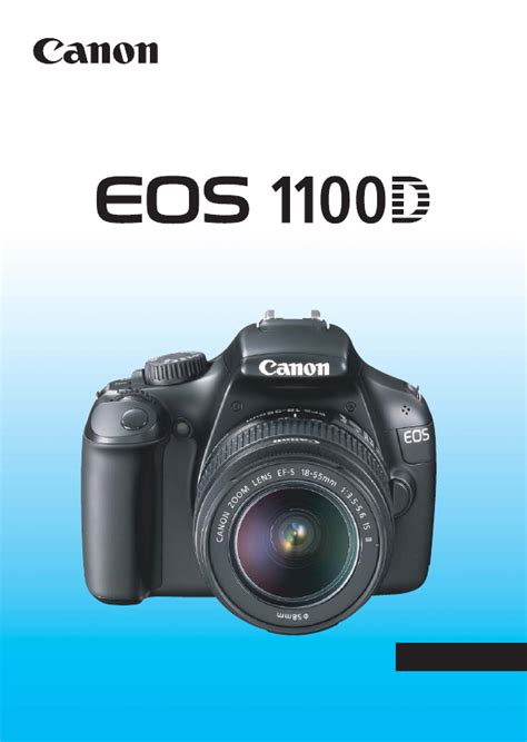 Manuale Canon EOS 1100D (288 pagine)