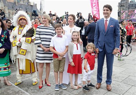 Justin Trudeau and Family at Canada Day 2017 | POPSUGAR Celebrity Photo 10