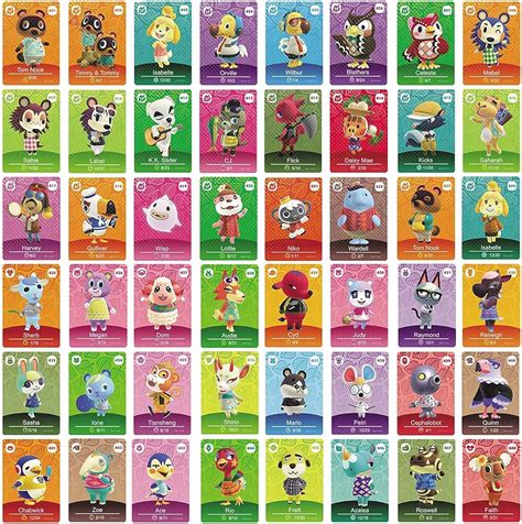 Amazon.com: 48 Pcs Mini Cards for Animal Crossing New Horizons Series 5 ...