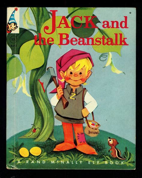 1961 "Jack and The Beanstalk" McNally Elf book, illus. Anne Sellers ...