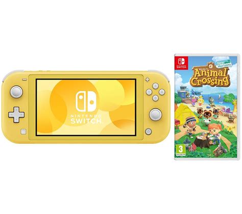 Buy NINTENDO Switch Lite Yellow & Animal Crossing: New Horizons Bundle ...