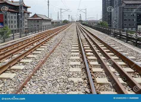 China railway scenery stock image. Image of future, commute - 43455393