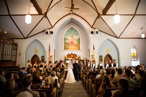 Lineboro, Maryland Traditional Church Wedding Ceremony