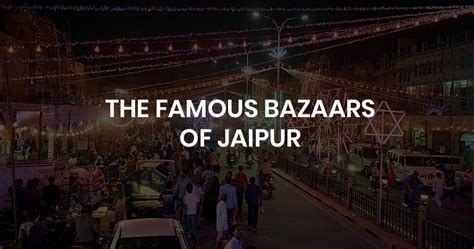 The Famous Market of Jaipur - Jaipur Stuff