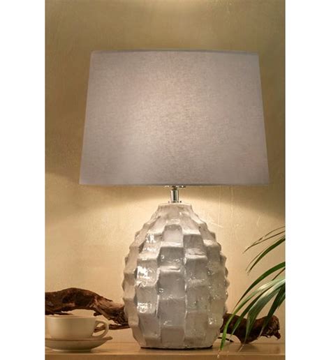 Elena Table Lamp | Large Warm Grey Table Lamp