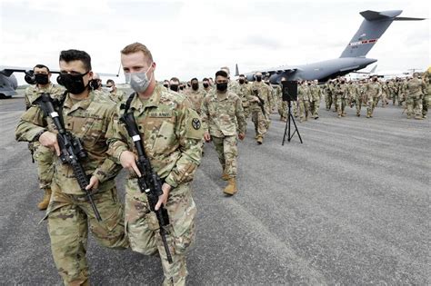 Tennessee National Guard troops prepare for flight to Washington | The Arkansas Democrat-Gazette ...