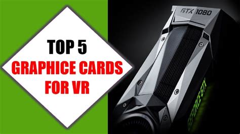 Top 5 Best Graphics Cards For VR 2018 | Best Graphics Card Review By ...