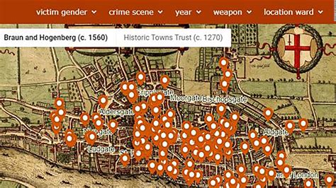 Medieval London murder map reveals the city's deadliest spots - CNN