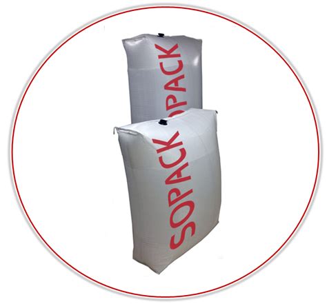 3D Dunnage bag to fill 80-cm-gaps | Sopack