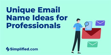 Unique Email Name Ideas for Professionals | Simplified