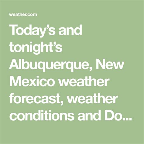 Albuquerque, NM Weather Forecast and Conditions - The Weather Channel | Weather.com | Mexico ...