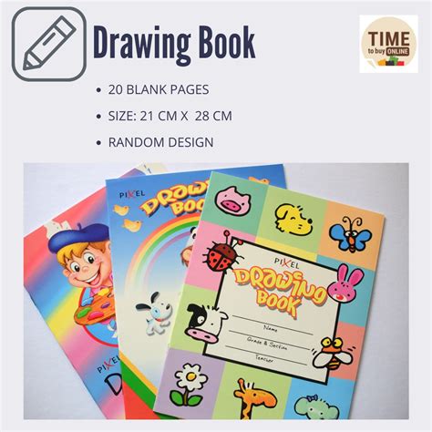 Drawing Book 20pages (21 cm x 28 cm) | Shopee Philippines