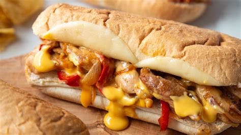 Extra Cheesy Chicken Philly Cheesesteak Recipe