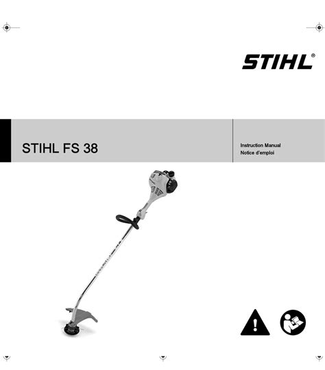 STIHL FS 38 INSTRUCTION MANUAL Pdf Download | ManualsLib