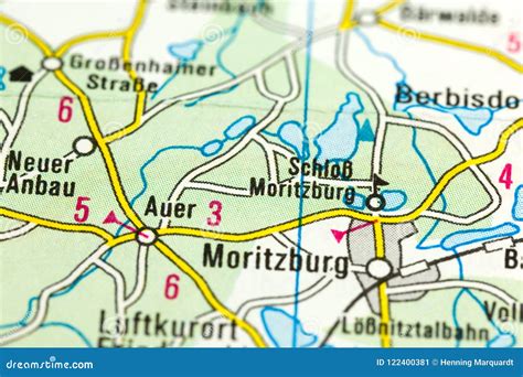 Castelo De Moritzburg No Mapa, Saxony Imagem de Stock - Imagem de mundo, atlas: 122400381