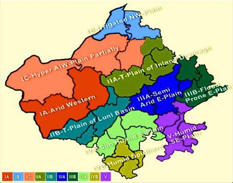 Agro-Climate Zones in Rajasthan state. | Download Scientific Diagram