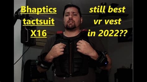 VR Vest Bhaptics tactsuitX16 unboxing and review, still recommended in 2022? - YouTube