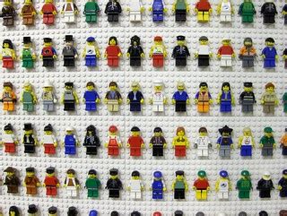 Lego People | Lego people on the wall at the Lego store in D… | Flickr