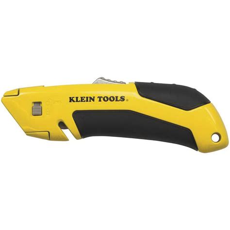 Klein Tools 44136 Steel Self-Retracting Utility Knife 5-3/4-Inch