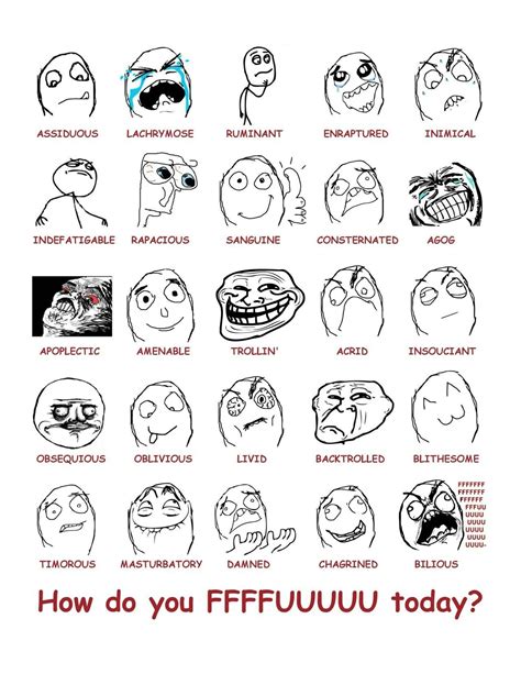 Rage Comic Characters In Real Life