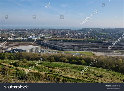 Folkestone United Kingdom Euro Tunnel Train Stock Photo 2180834837 ...