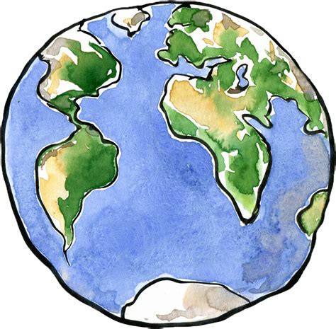 Download Drawing Planet Clip Art - Planet Earth Drawing Png Transparent ...