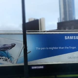 The penis mightier than the finger #Samsung @Samsung | Flickr