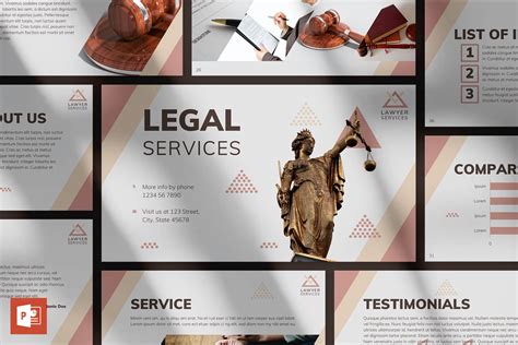 Law Powerpoint Templates