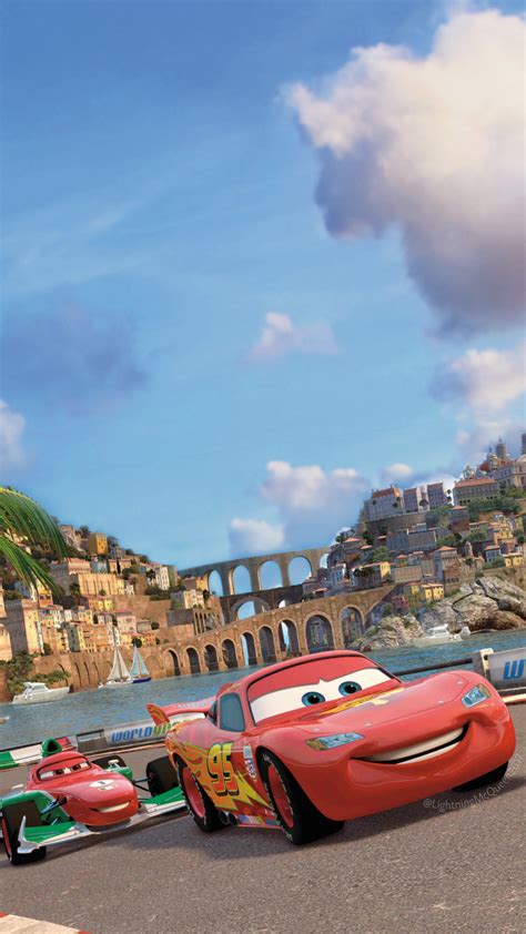 Cars 2: Lightning McQueen and Francesco Bernoulli by ...