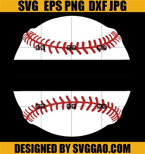 Baseball SVG-Baseball Monogram SVG-Your Team SVG