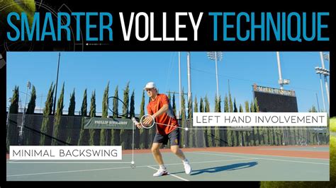 Tennis Volley Lesson (Smarter Volley Technique) - YouTube