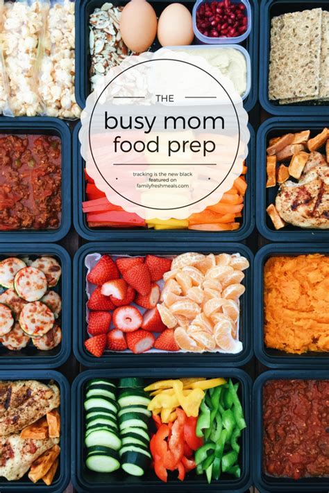 Busy Mom Food Prep - Family Fresh Meals