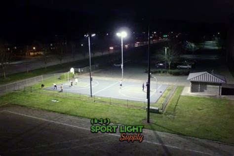 Indoor & Outdoor Basketball Court Lighting - The Layout & Design - Sport Light Supply