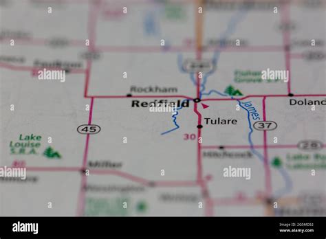 Redfield south dakota map hi-res stock photography and images - Alamy