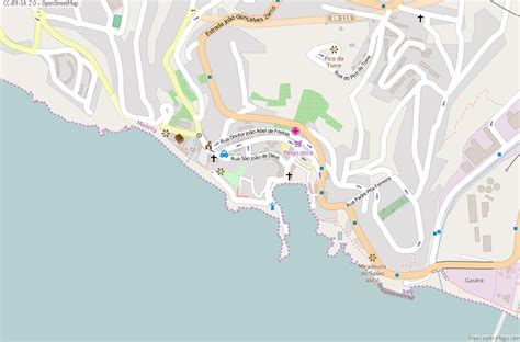 Câmara de Lobos Map Portugal Latitude & Longitude: Free Maps