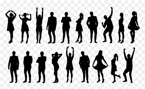 27+ Silhouette Png Of People - Sinobhishur