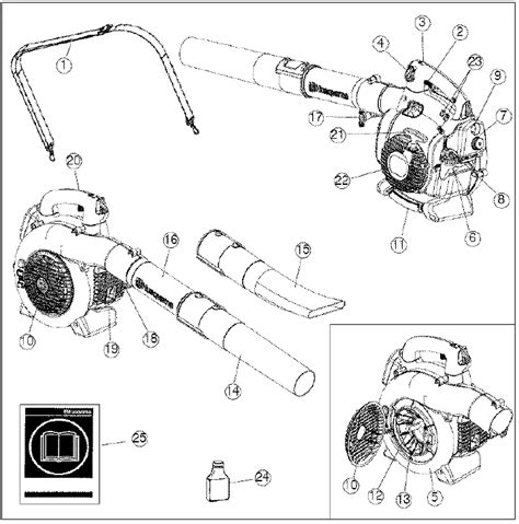 Husqvarna 125B Series Leaf Blower Instruction Manual